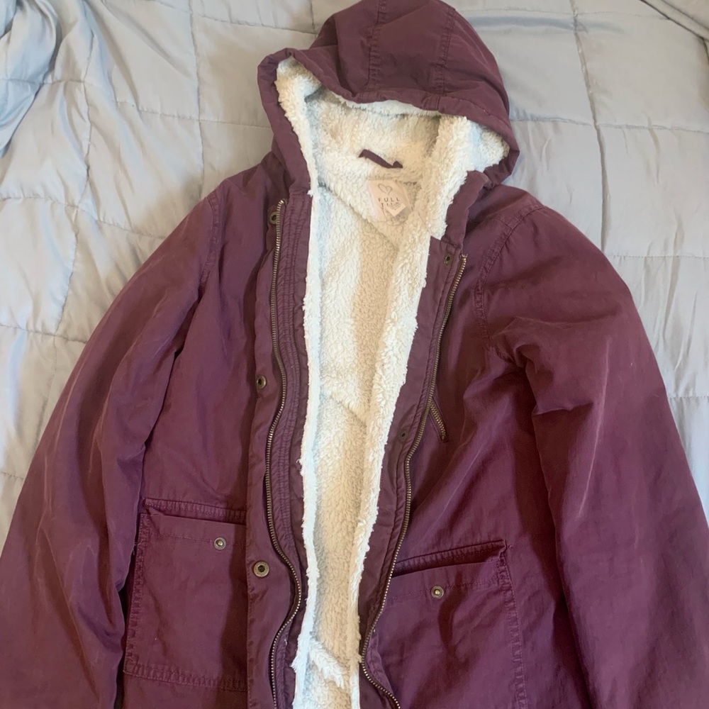 Sherpa lined jacket